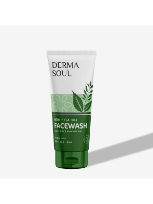 DERMA SOUL NEEM AND TEA TREE FACEWASH 100G