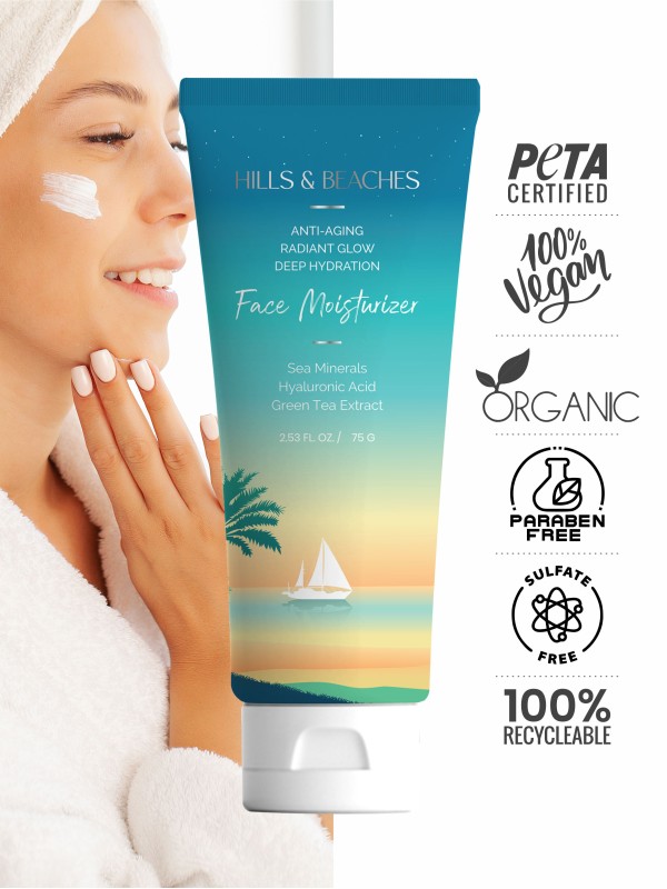 HILLS AND BEACHES MOISTURIZER 75G