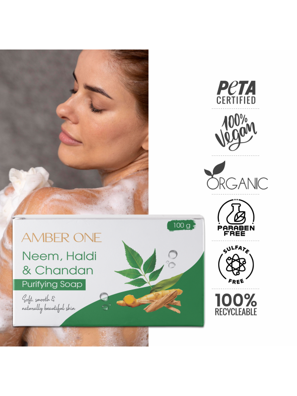 NEEM HALDI CHANDAN SOAP 100G