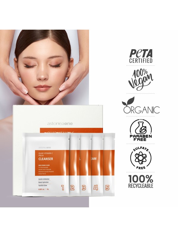 QUADCEE FACIAL KIT (5x8g)