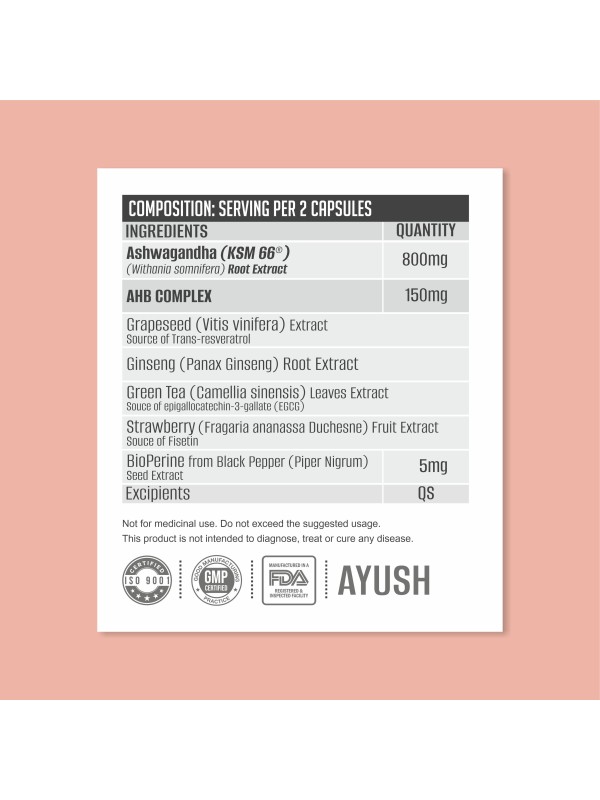 ASHWA ONE PLUS 60 CAPS