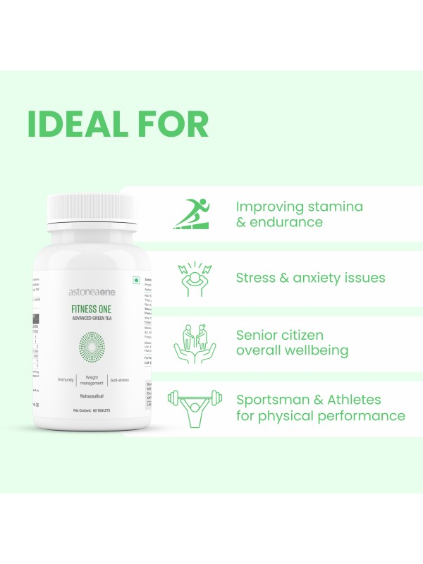 FITNESS ONE GREEN TEA 60 TABS