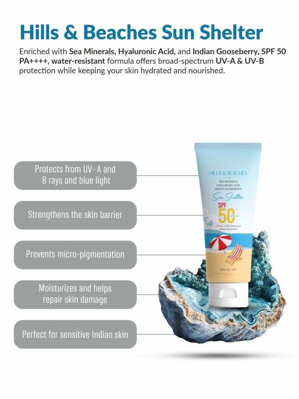 SUN SHELTER SUNSCREEN SPF50 60GM